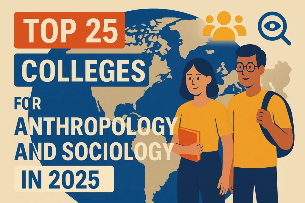Top 25 Colleges for Anthropology and Sociology in 2025